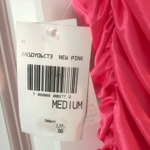 NWT-Jodi Kristopher 1 shoulder party dress - Picture 5 of 6